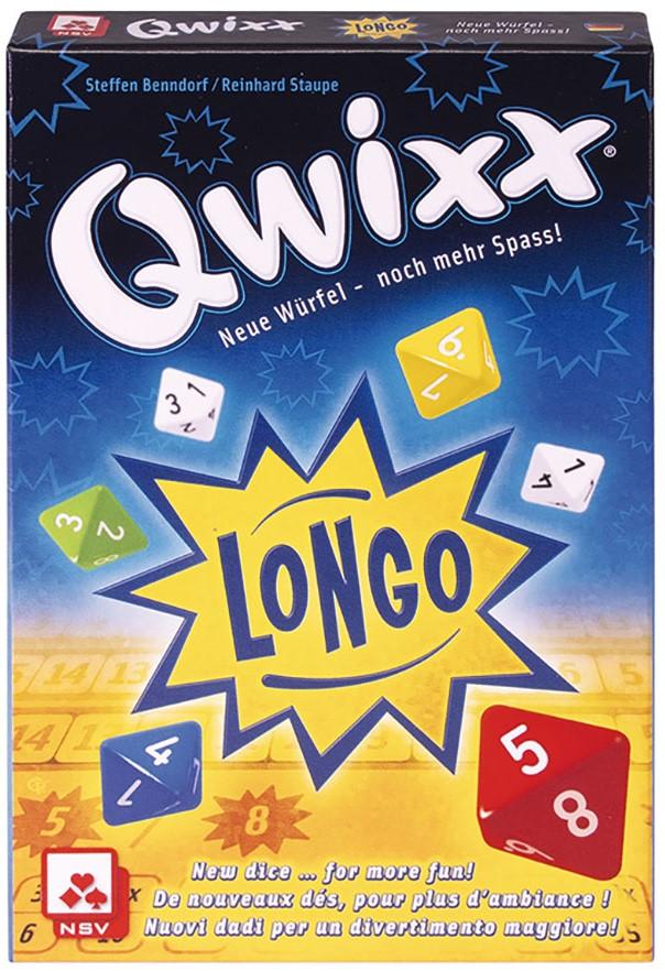 Vorderes Coverbild Qwixx - Longo - International