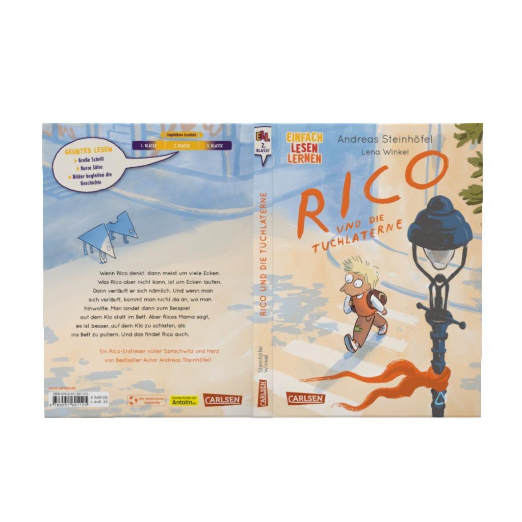 Beispielinhalt (Bild) Rico und die Tuchlaterne