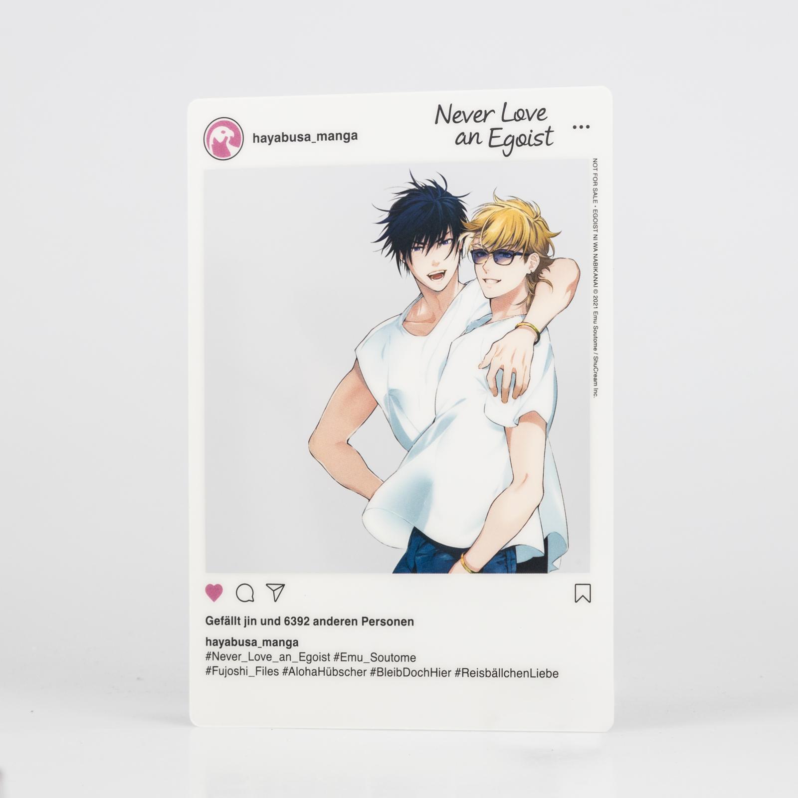 Beispielinhalt (Bild) Never Love an Egoist