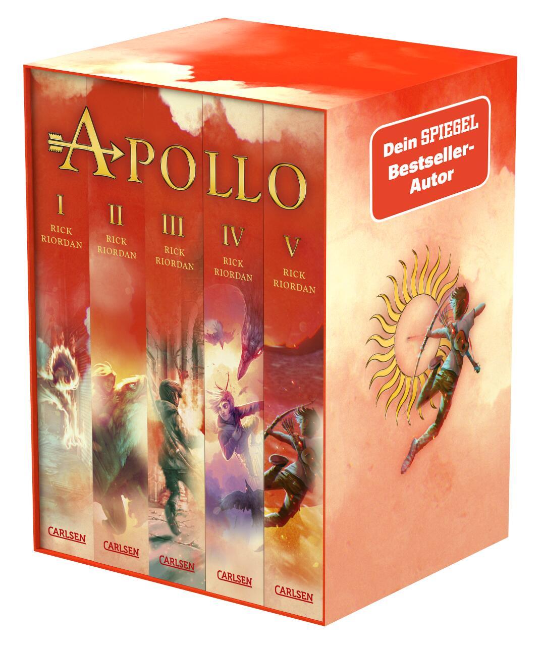 Vorderes Coverbild Die Abenteuer des Apollo: Taschenbuchschuber Bände 1-5