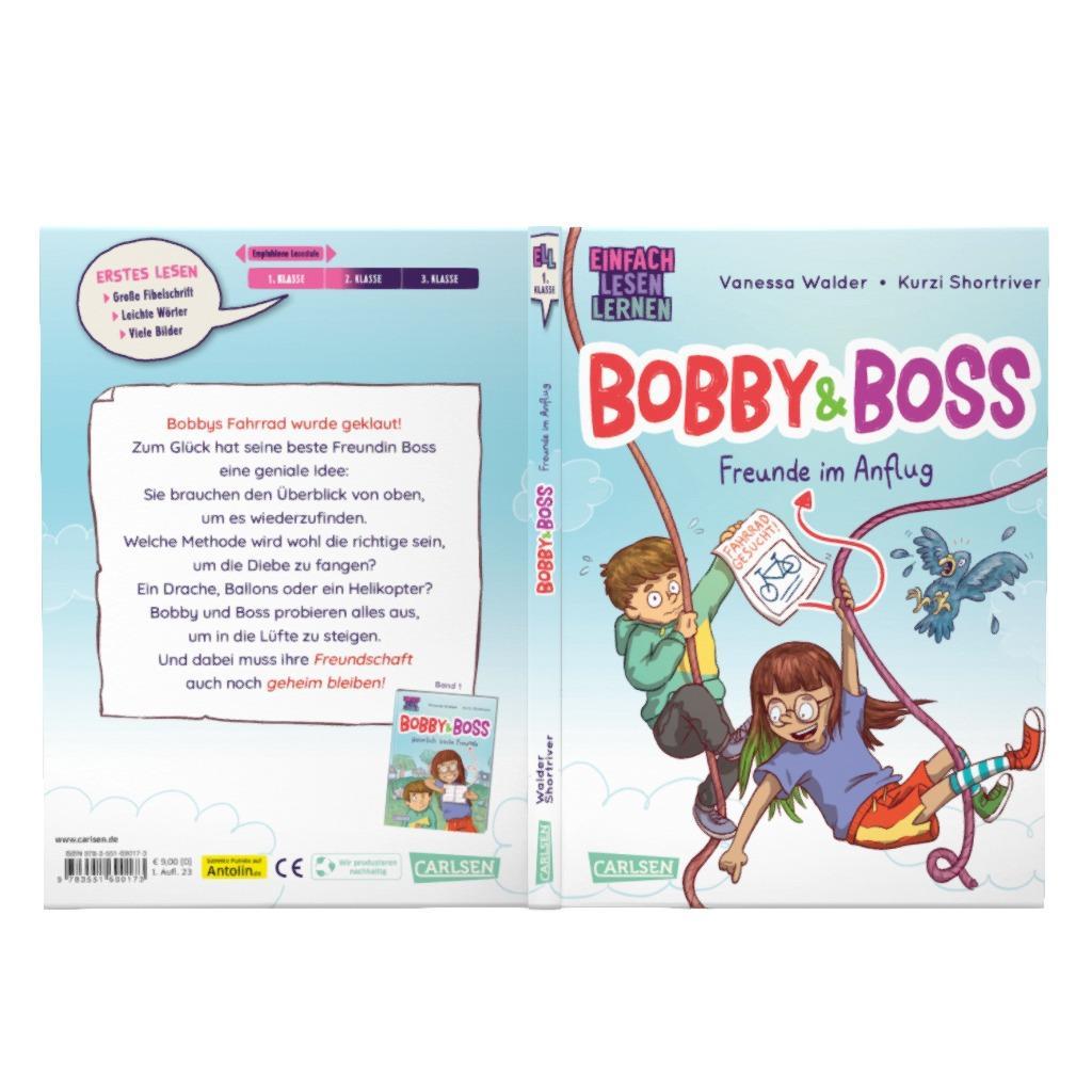 Beispielinhalt (Bild) Bobby und Boss: Freunde im Anflug