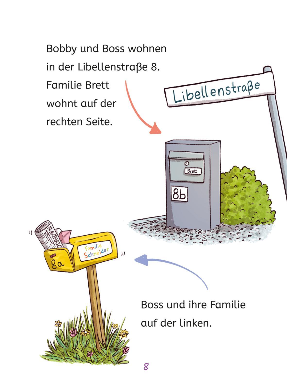 Beispielinhalt (Bild) Bobby und Boss: Freunde im Anflug