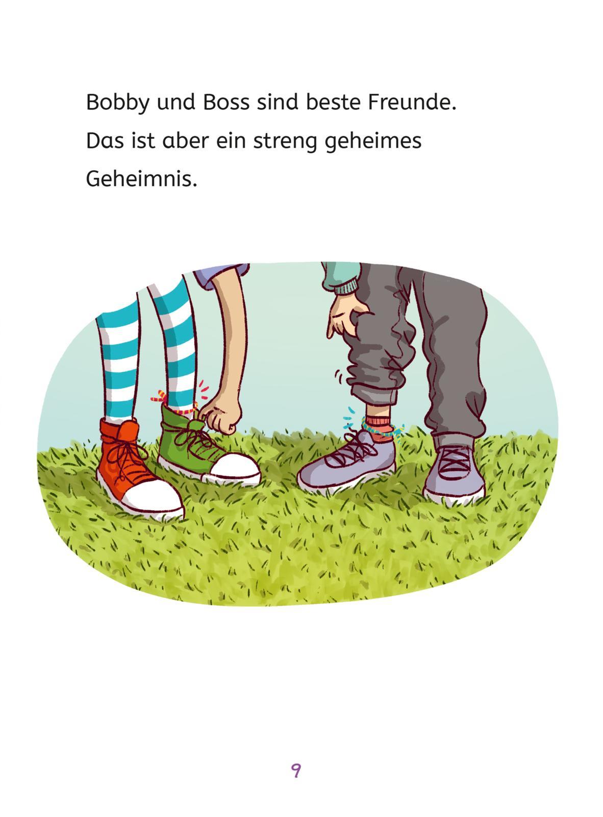 Beispielinhalt (Bild) Bobby und Boss: Freunde im Anflug