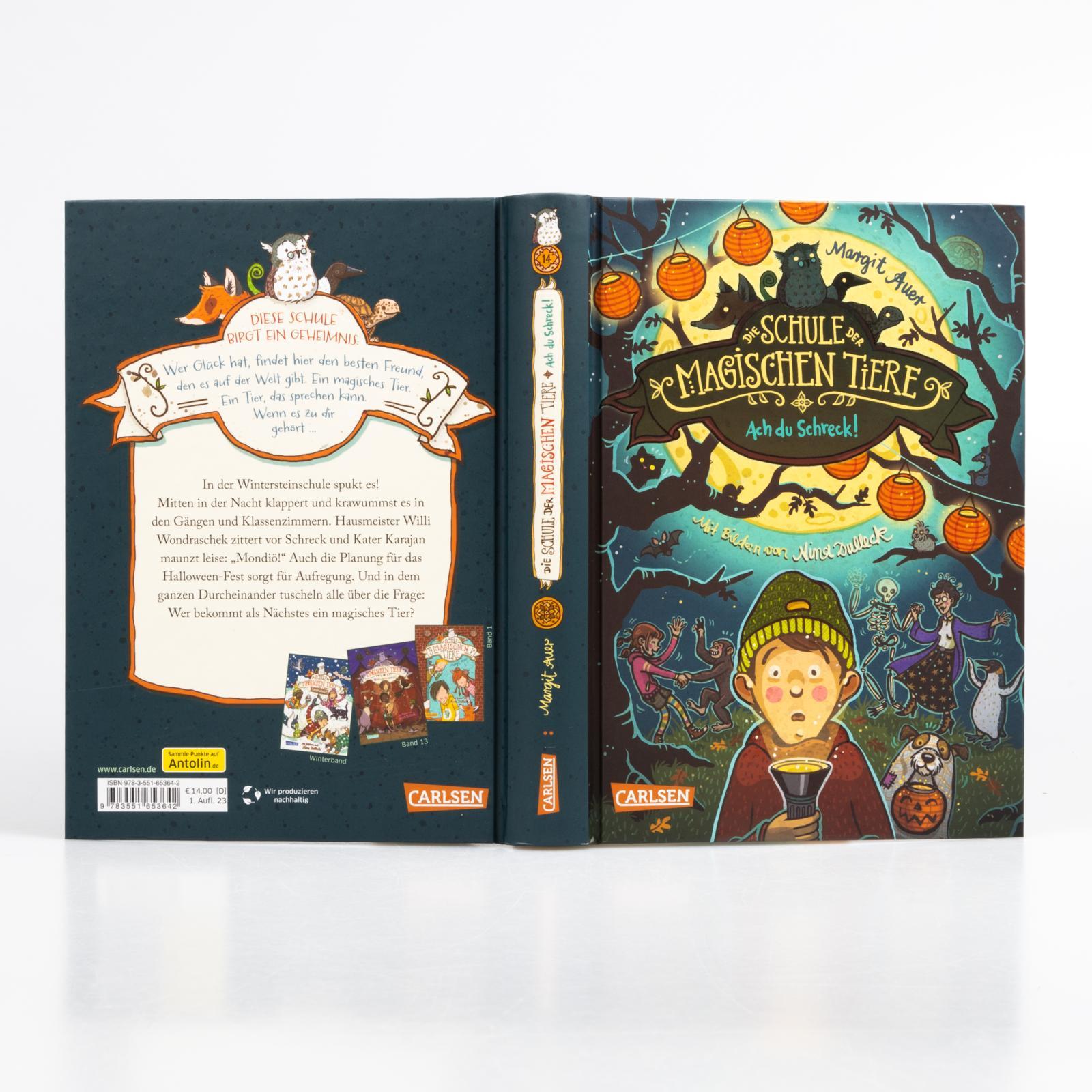 Beispielinhalt (Bild) Die Schule der magischen Tiere 14: Ach du Schreck!