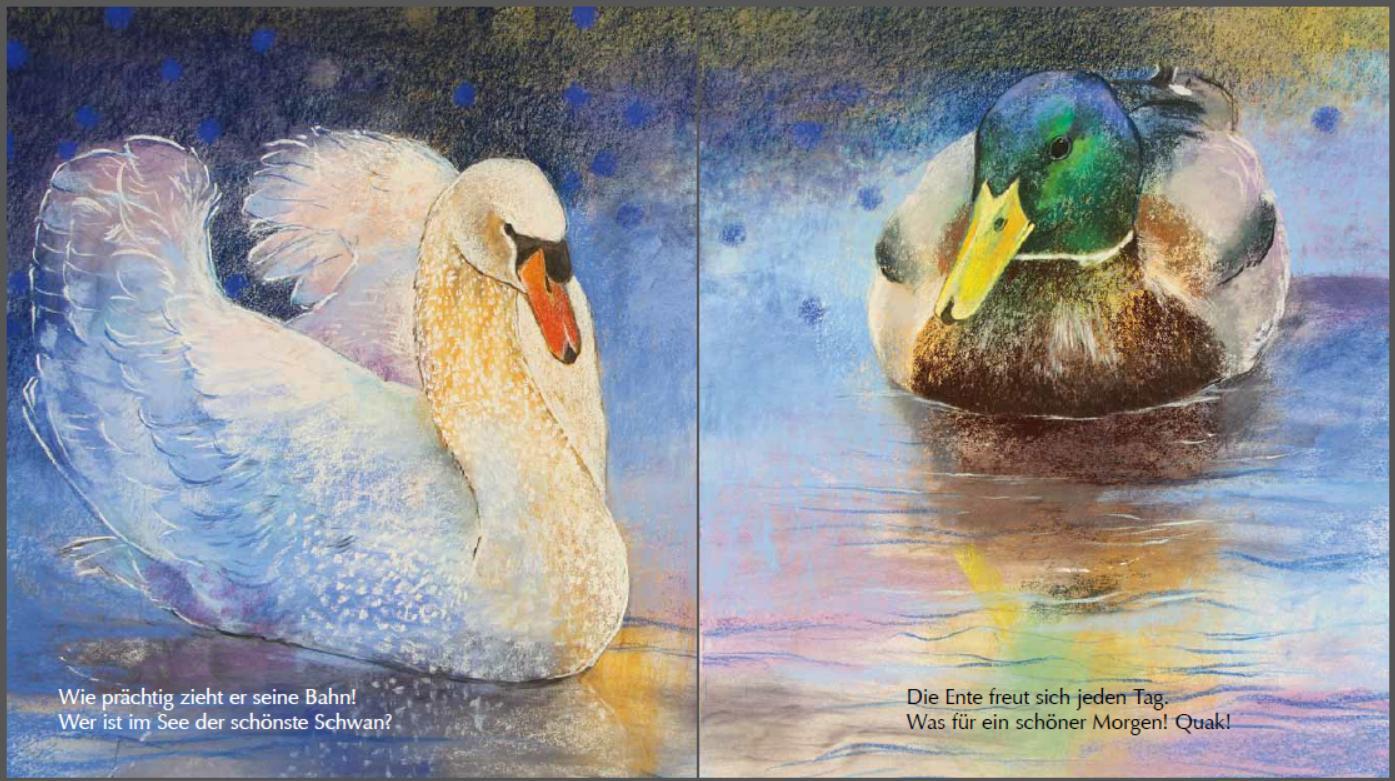 Beispielinhalt (Bild) Mein kleines Buch der Vögel