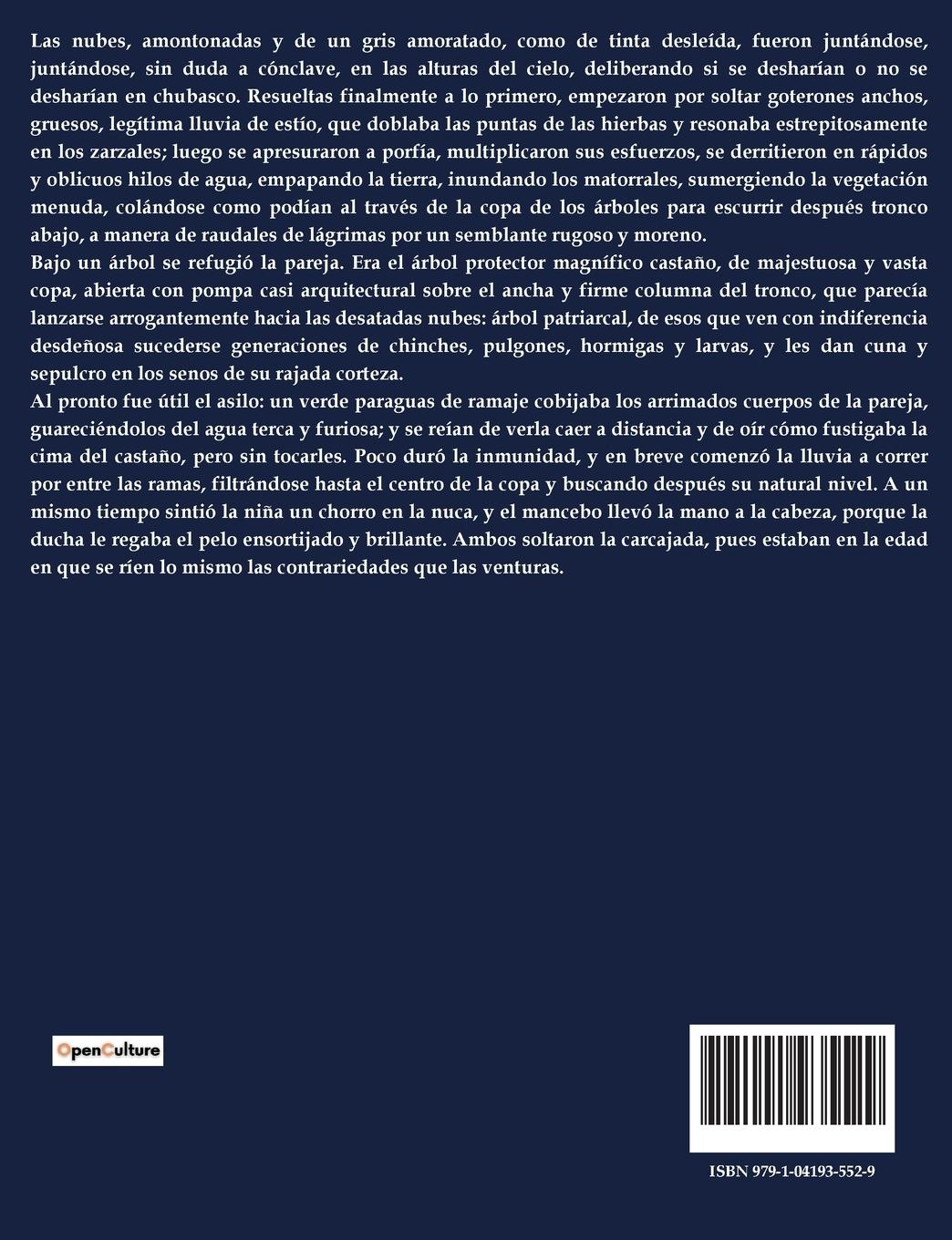 Rückseitencover LA MADRE NATURALEZA