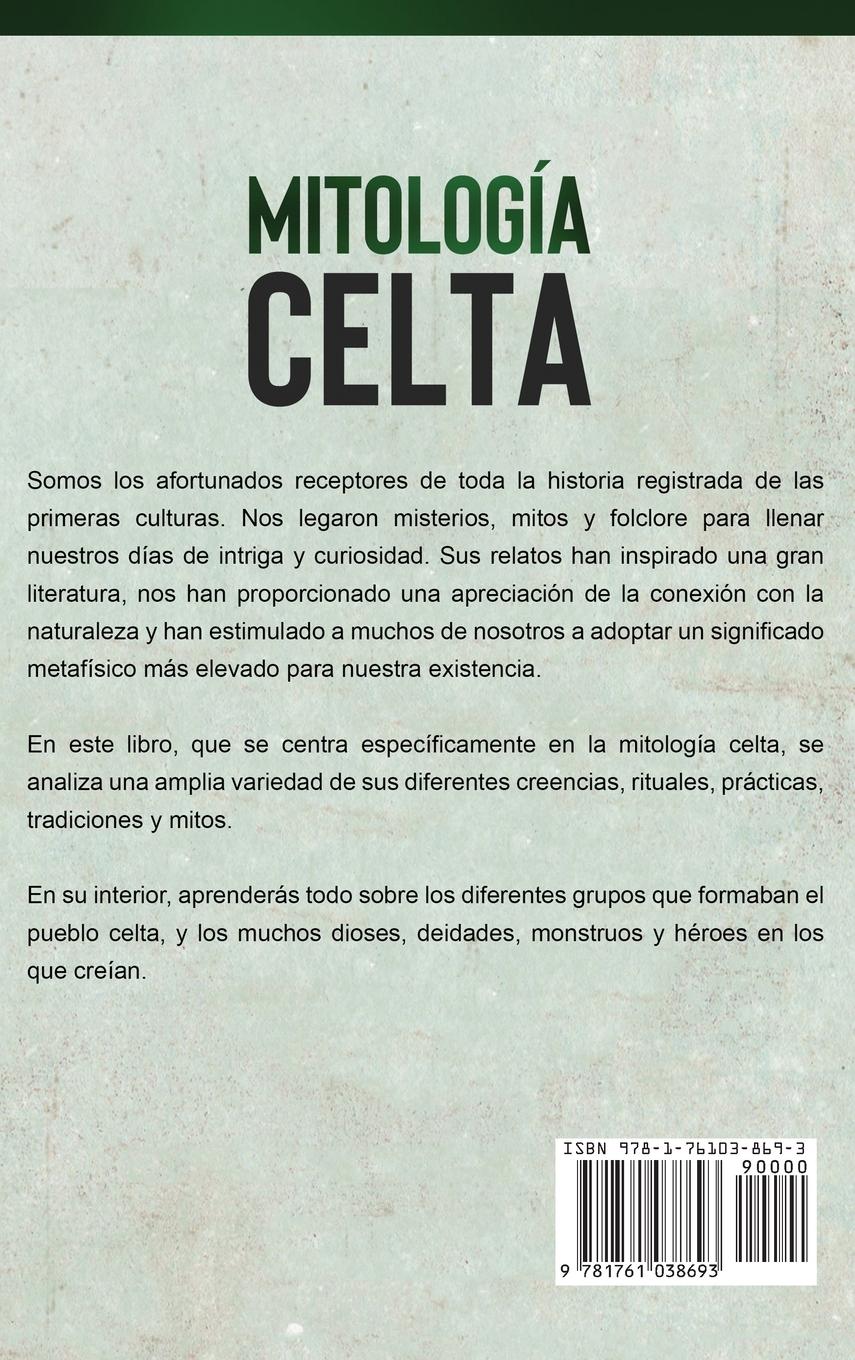 Rückseitencover Mitología Celta