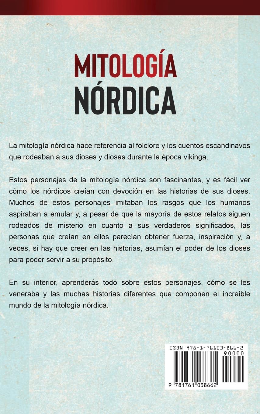 Rückseitencover Mitología Nórdica