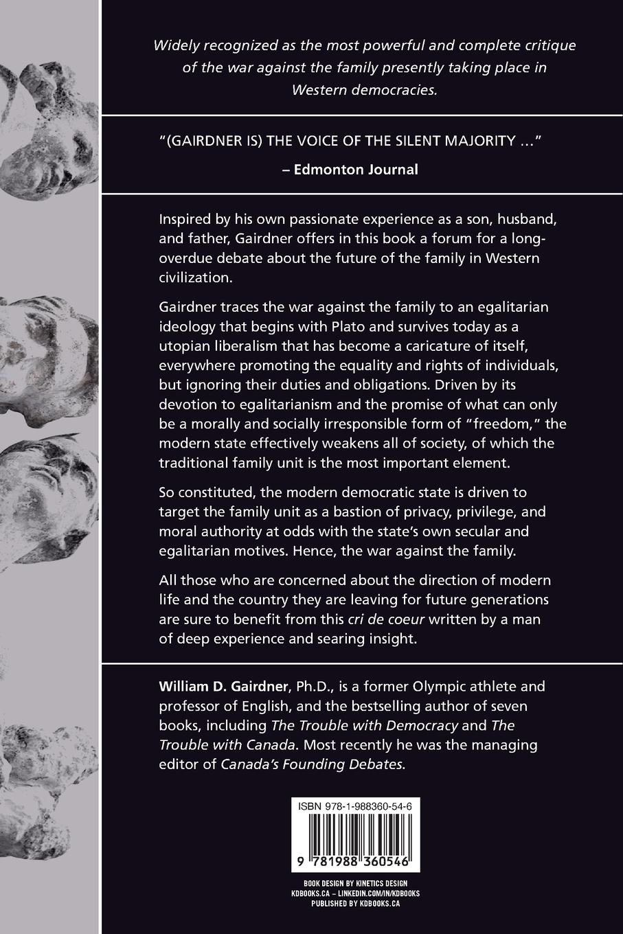 Rückseitencover WAR AGAINST THE FAMILY