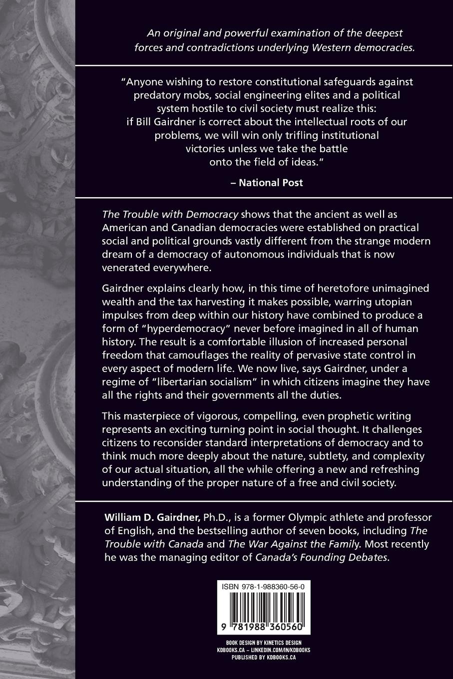 Rückseitencover THE TROUBLE WITH DEMOCRACY