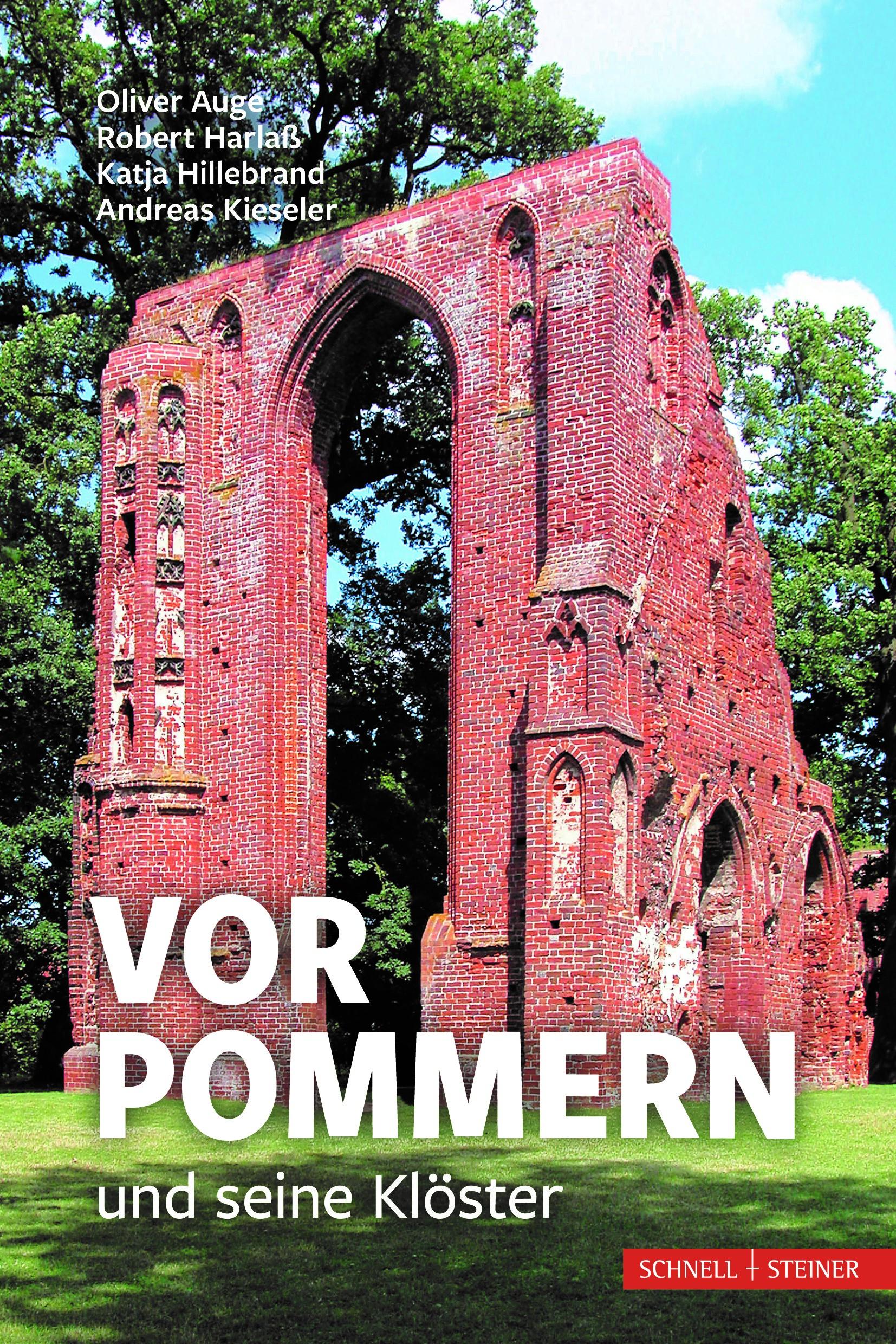Vorderes Coverbild Kulturtouristischer Führer zu den Klöstern in Vorpommern