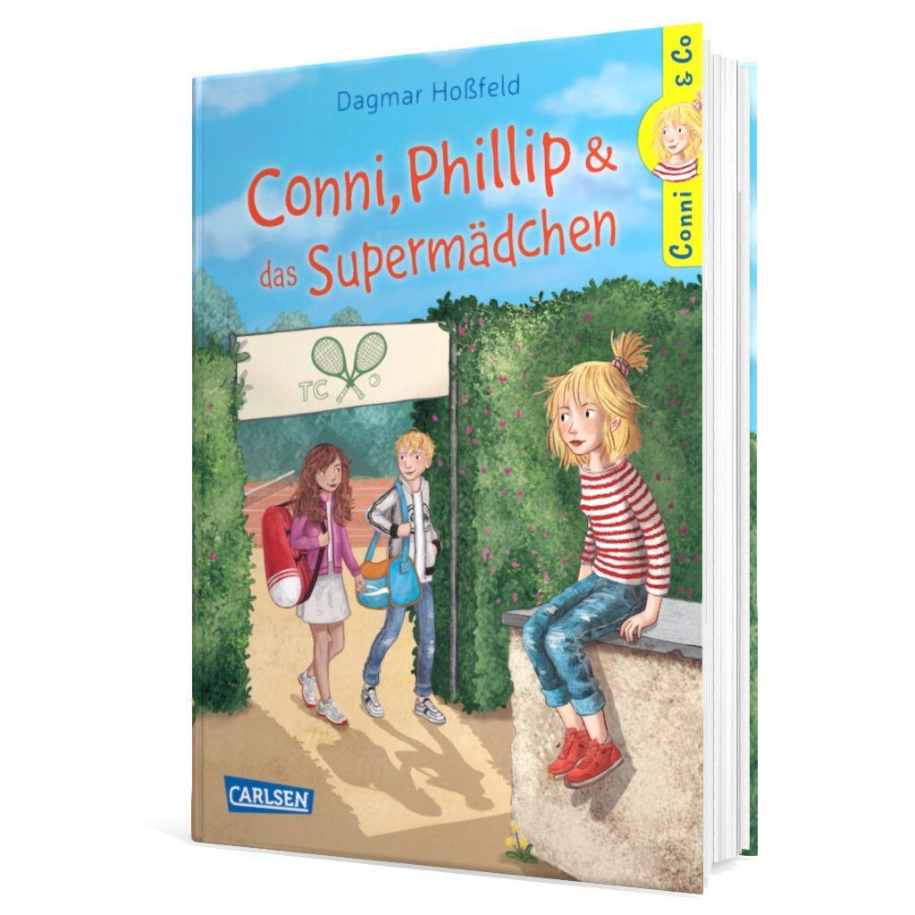 Beispielinhalt (Bild) Conni & Co 7: Conni, Phillip und das Supermädchen