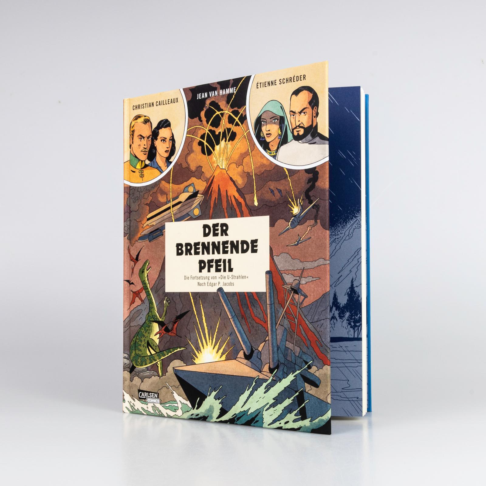 Beispielinhalt (Bild) Blake und Mortimer Spezial 2: Der brennende Pfeil