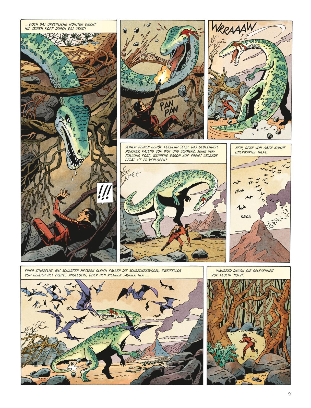 Beispielinhalt (Bild) Blake und Mortimer Spezial 2: Der brennende Pfeil