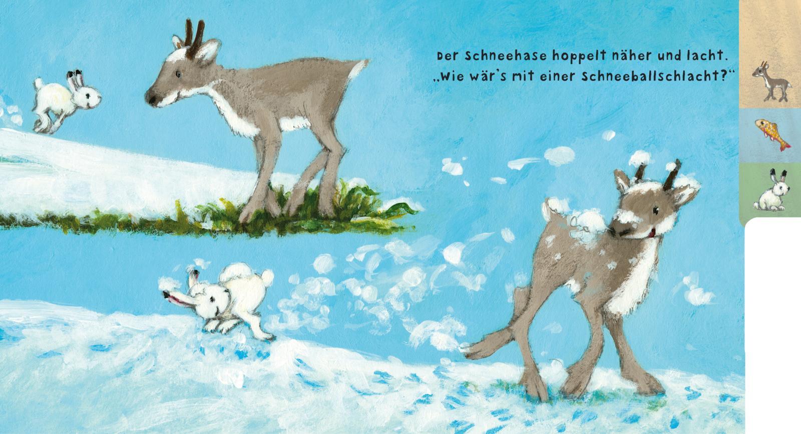 Beispielinhalt (Bild) Baby Pixi (unkaputtbar) 122: Das kleine Rentier
