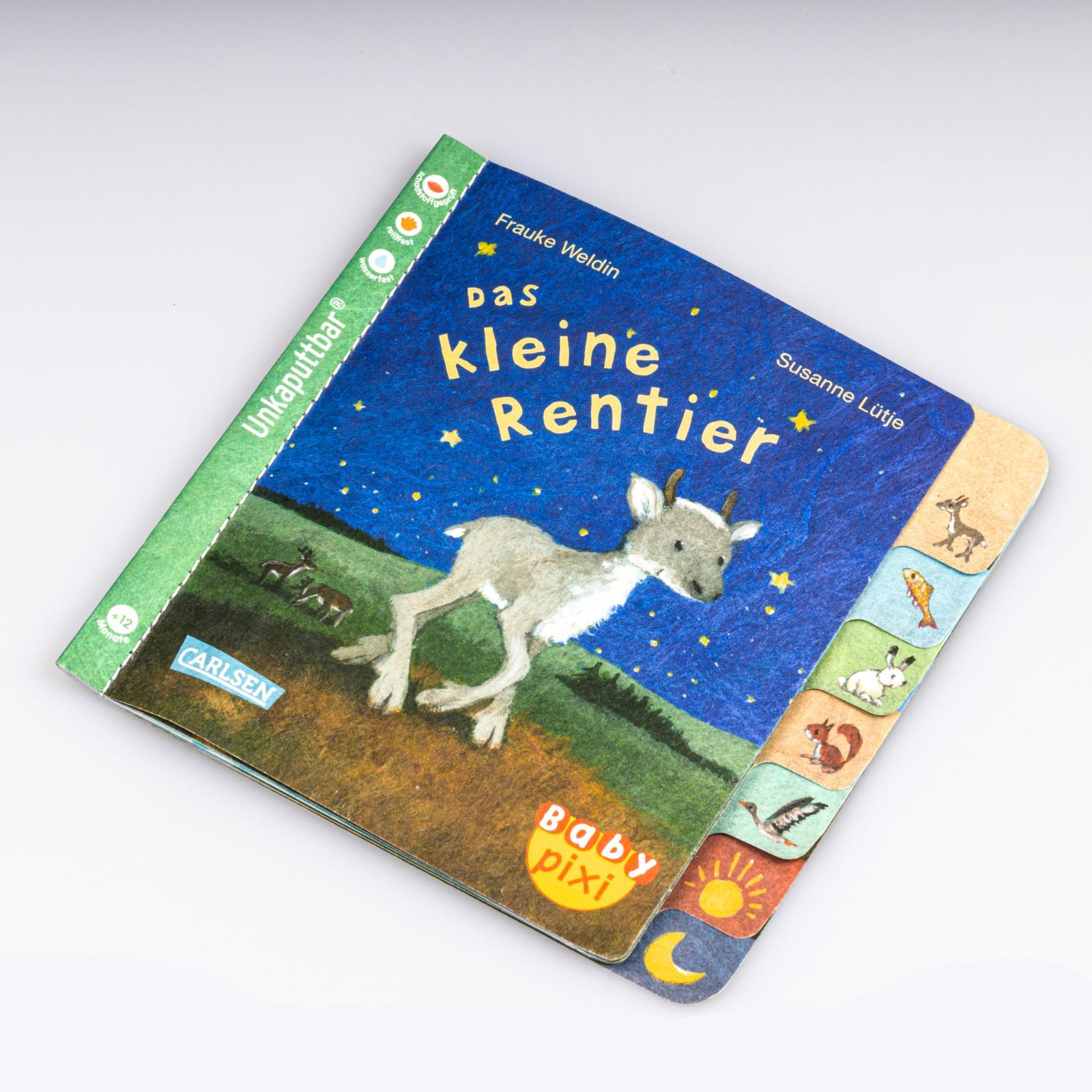 Beispielinhalt (Bild) Baby Pixi (unkaputtbar) 122: Das kleine Rentier