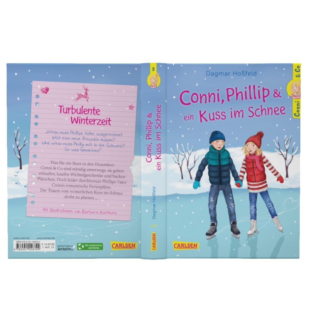 Beispielinhalt (Bild) Conni & Co 9: Conni, Phillip und ein Kuss im Schnee