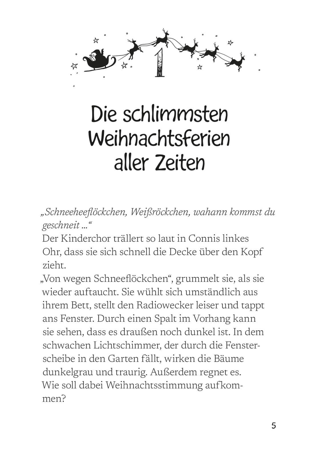 Beispielinhalt (Bild) Conni & Co 9: Conni, Phillip und ein Kuss im Schnee