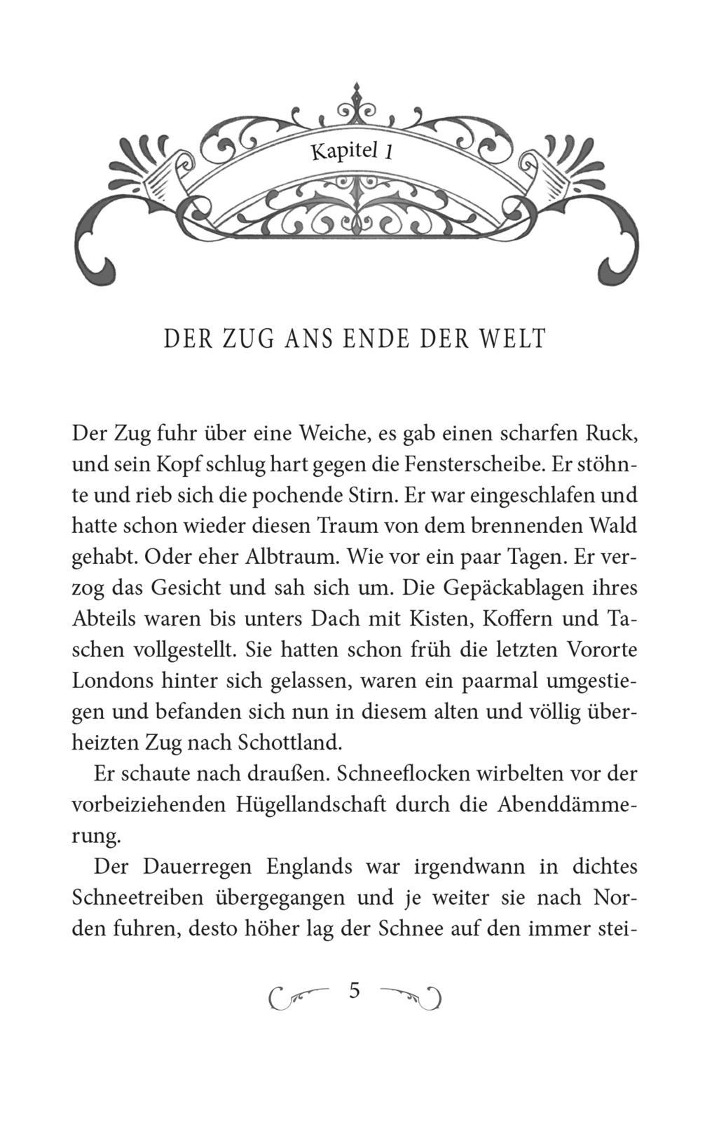 Beispielinhalt (Bild) Die Chroniken von Mistle End 1: Der Greif erwacht