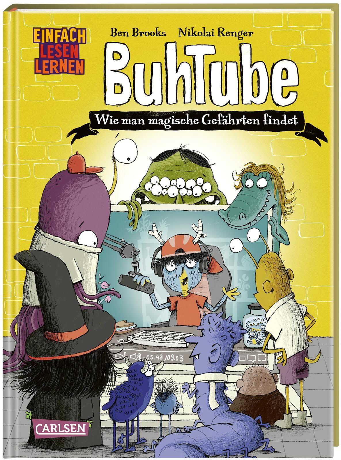 Vorderes Coverbild BuhTube: Wie man magische Gefährten findet