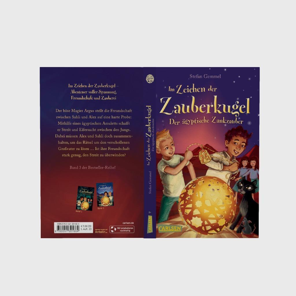 Beispielinhalt (Bild) Im Zeichen der Zauberkugel 3: Der ägyptische Zankzauber