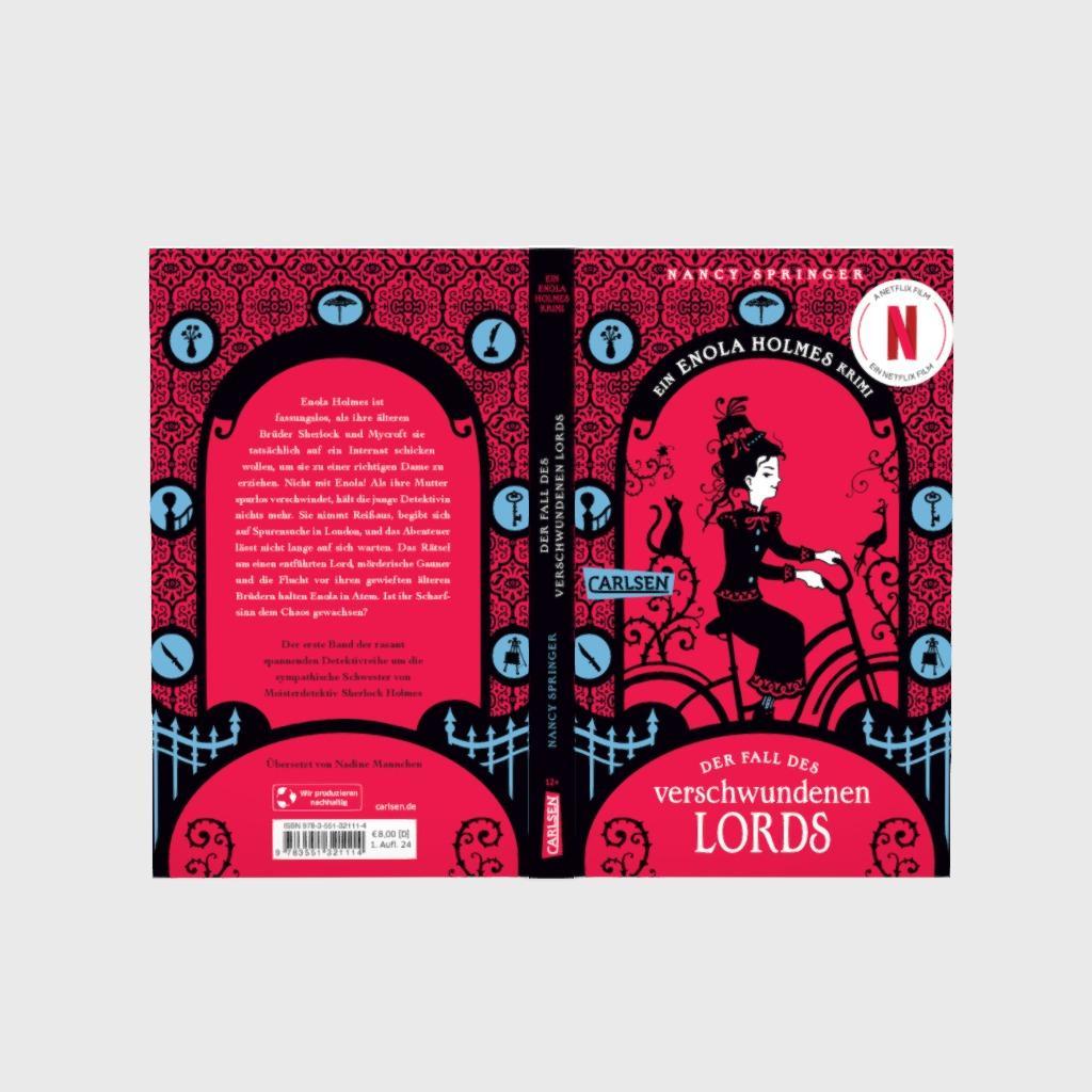 Beispielinhalt (Bild) Enola Holmes: Der Fall des verschwundenen Lords