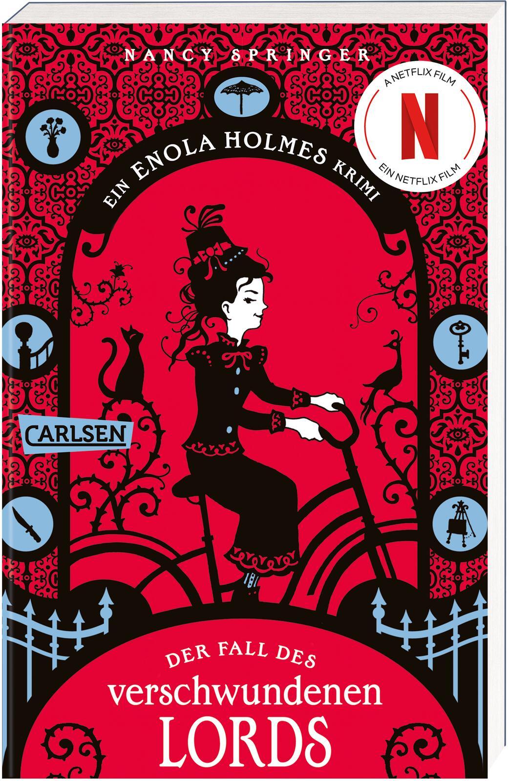 Vorderes Coverbild Enola Holmes: Der Fall des verschwundenen Lords
