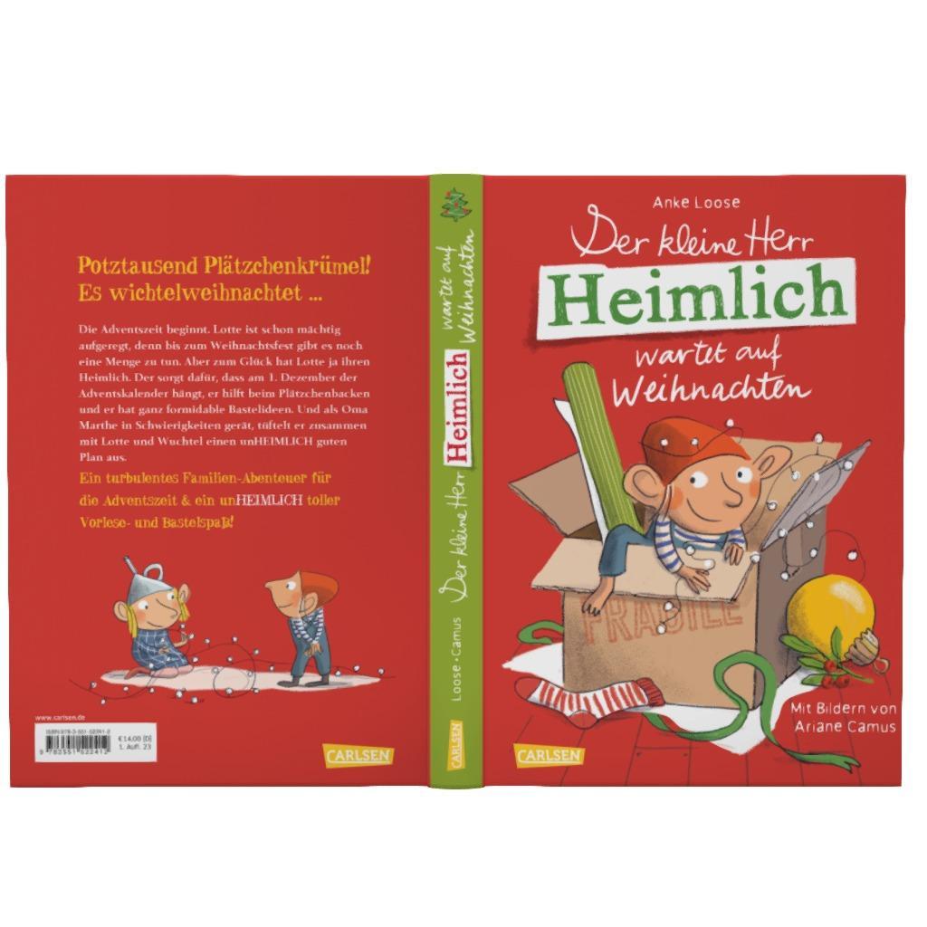 Beispielinhalt (Bild) Der kleine Herr Heimlich wartet auf Weihnachten