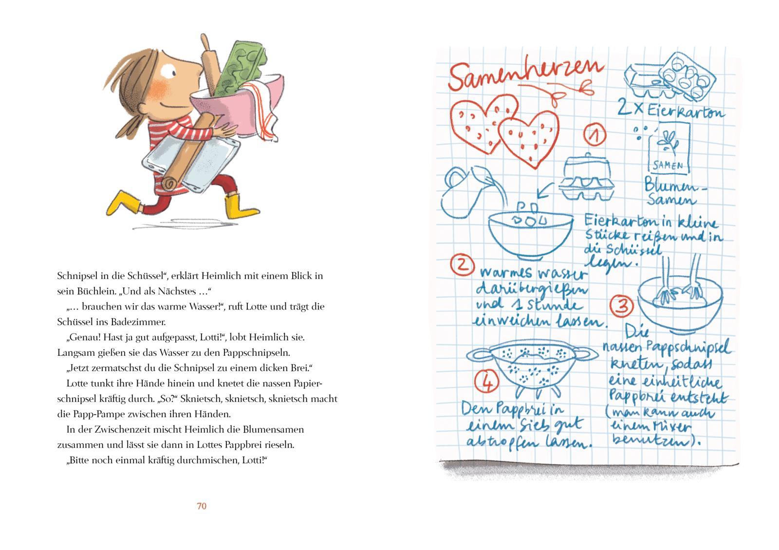 Beispielinhalt (Bild) Der kleine Herr Heimlich wartet auf Weihnachten