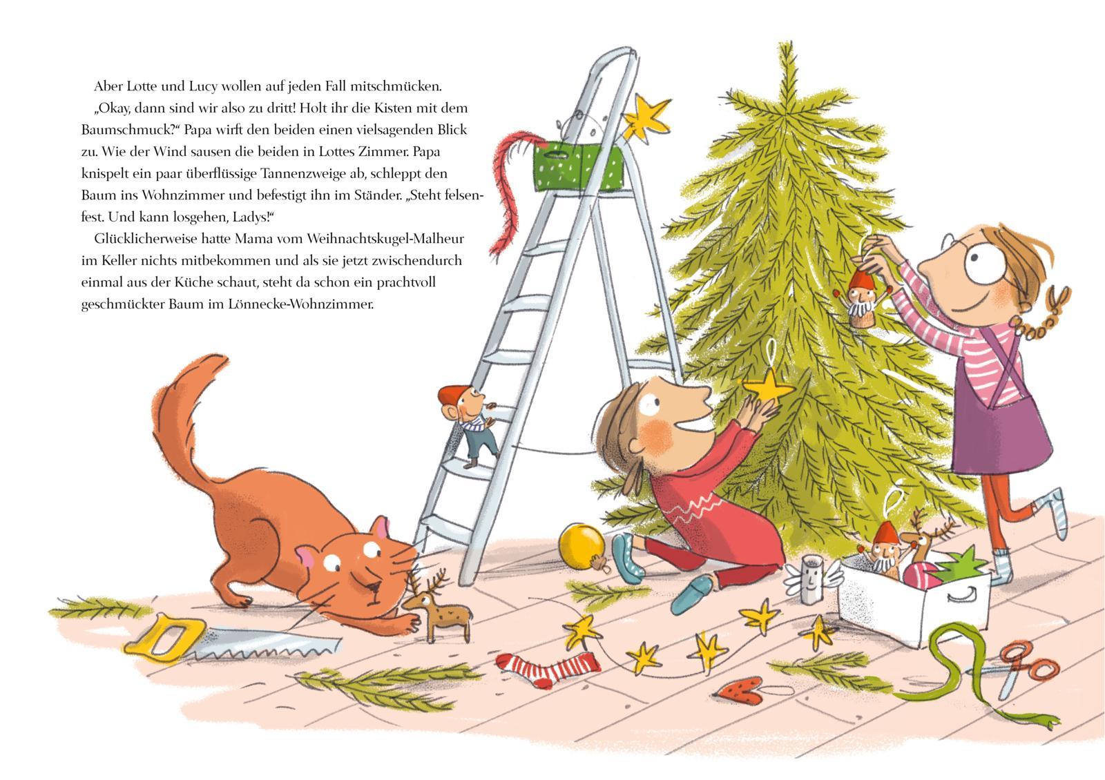 Beispielinhalt (Bild) Der kleine Herr Heimlich wartet auf Weihnachten