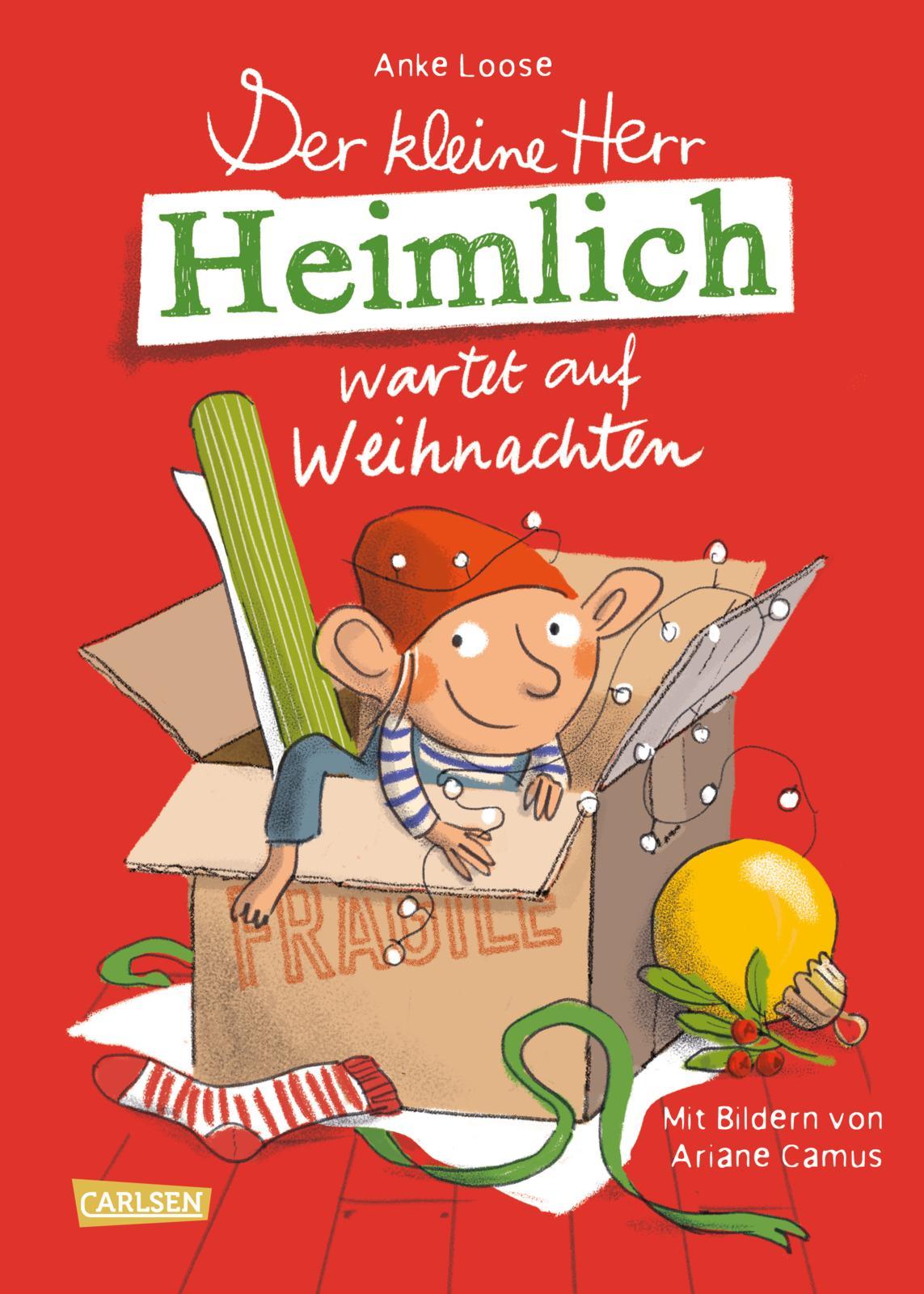 Vorderes Coverbild Der kleine Herr Heimlich wartet auf Weihnachten