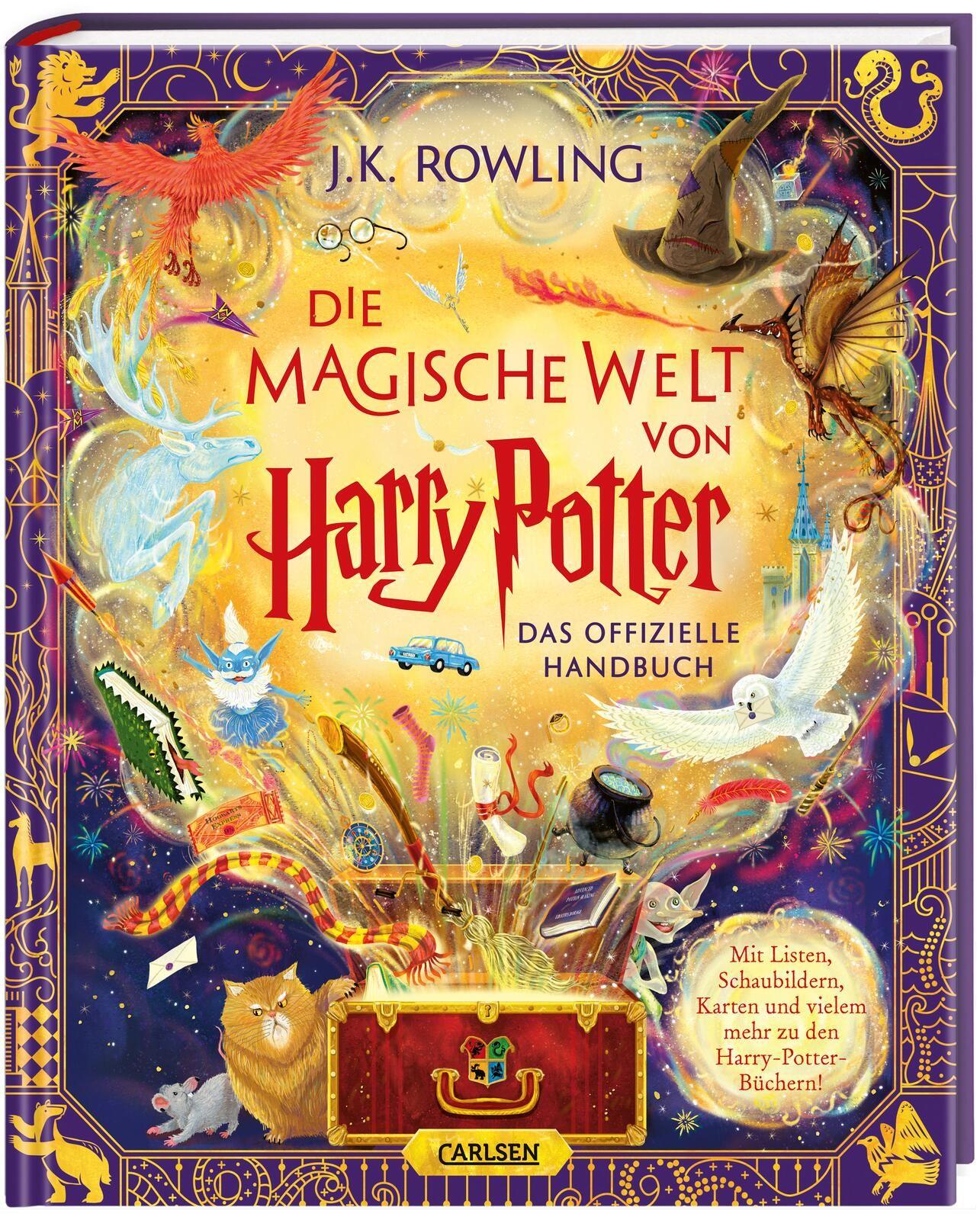 Vorderes Coverbild Die magische Welt von Harry Potter: Das offizielle Handbuch