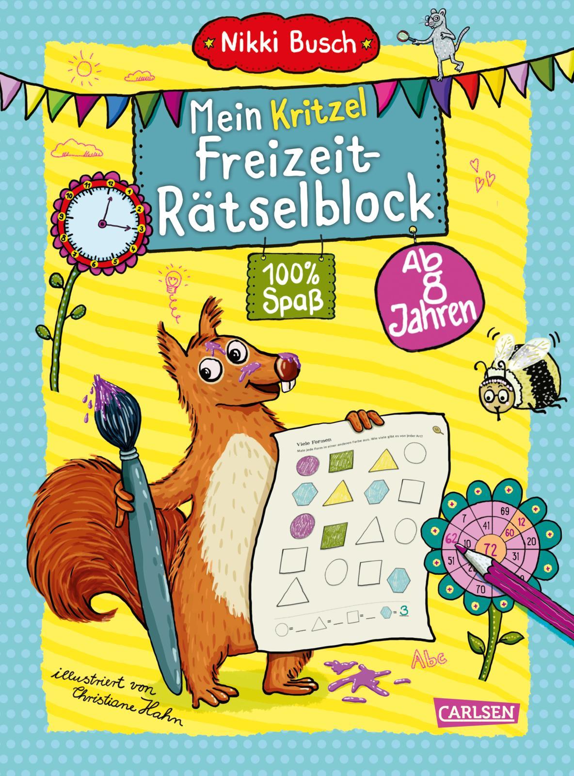 Vorderes Coverbild Mein großer Freizeit Kritzel- und Rätselblock
