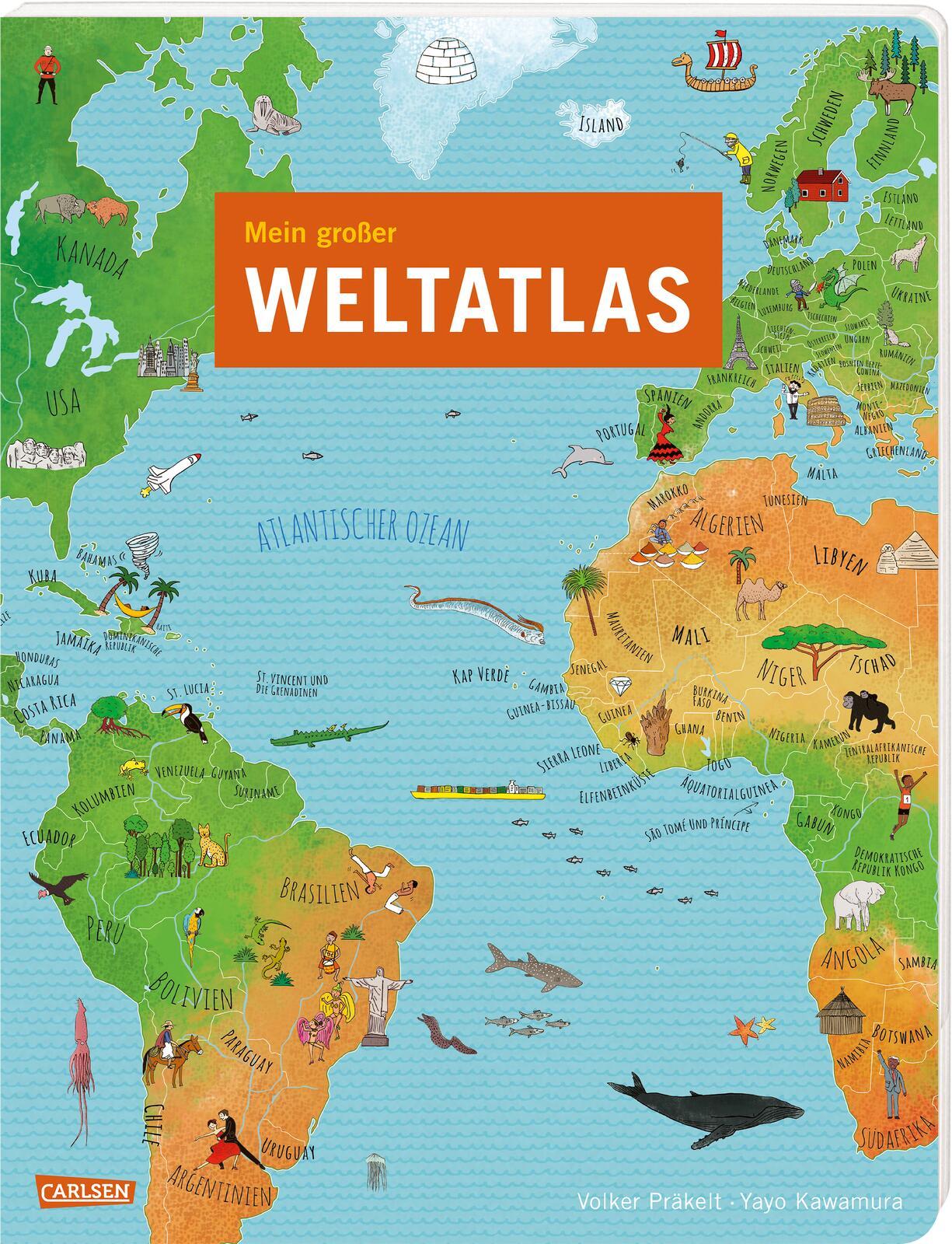 Vorderes Coverbild Mein großer Weltatlas