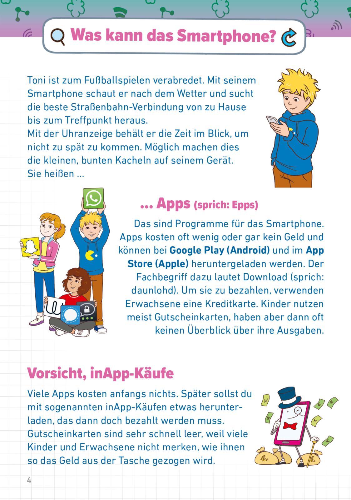 Beispielinhalt (Bild) Mach deinen Medienführerschein: Dein erstes Smartphone