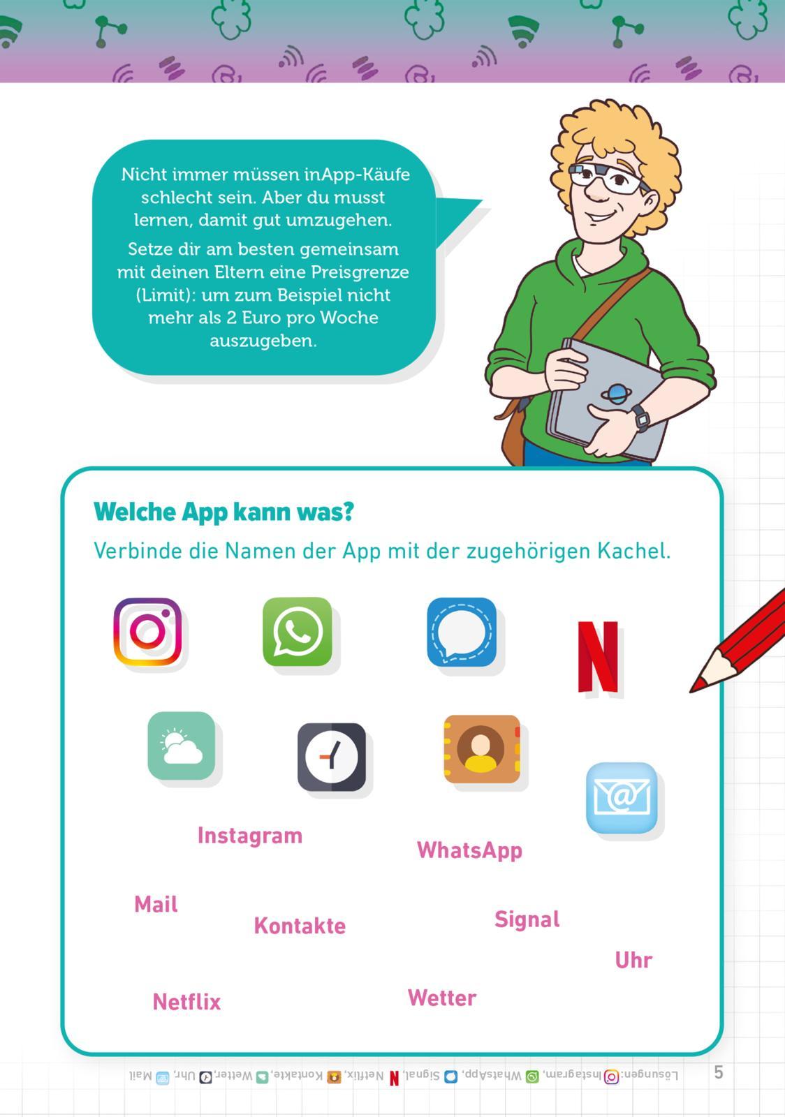 Beispielinhalt (Bild) Mach deinen Medienführerschein: Dein erstes Smartphone