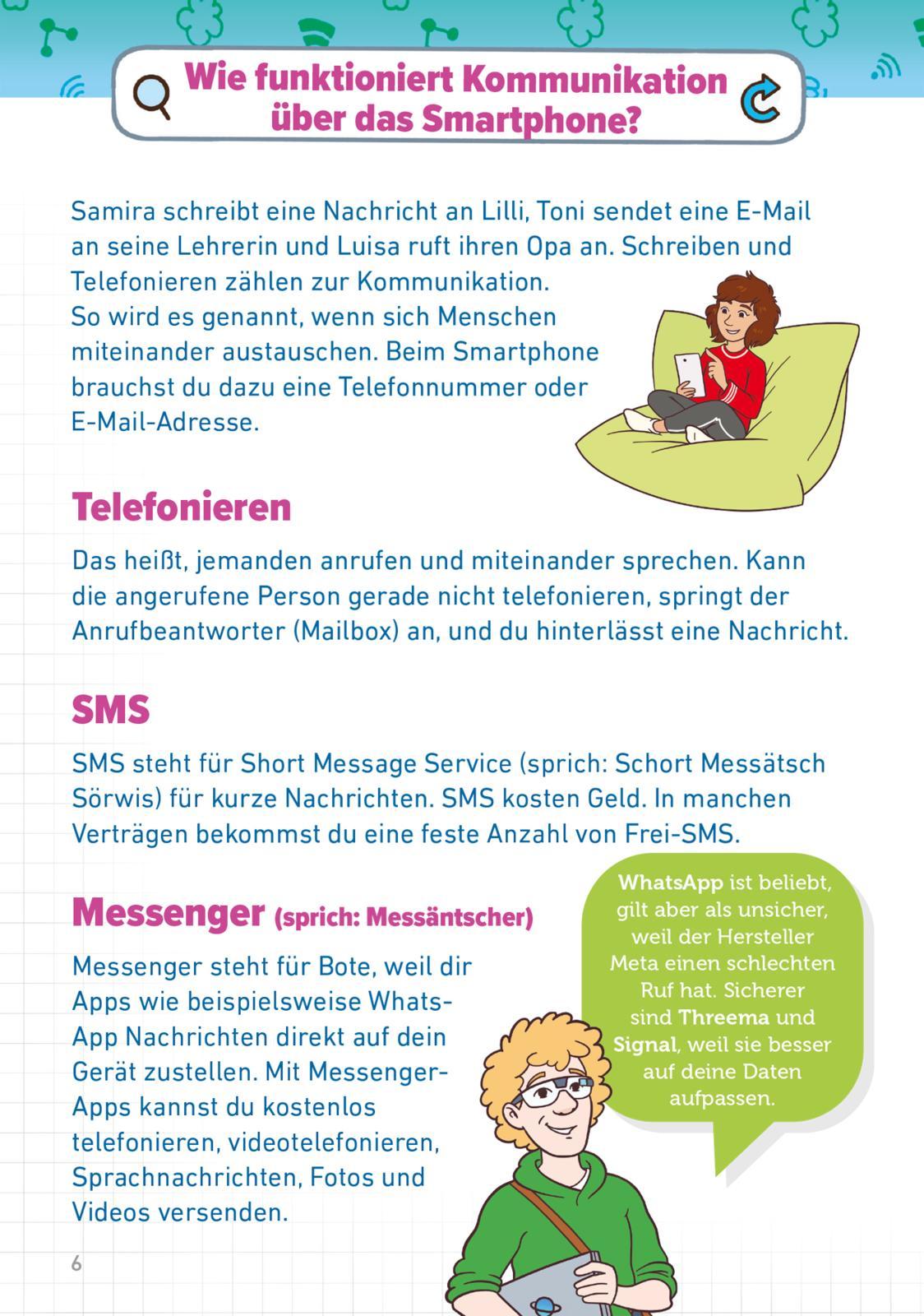 Beispielinhalt (Bild) Mach deinen Medienführerschein: Dein erstes Smartphone