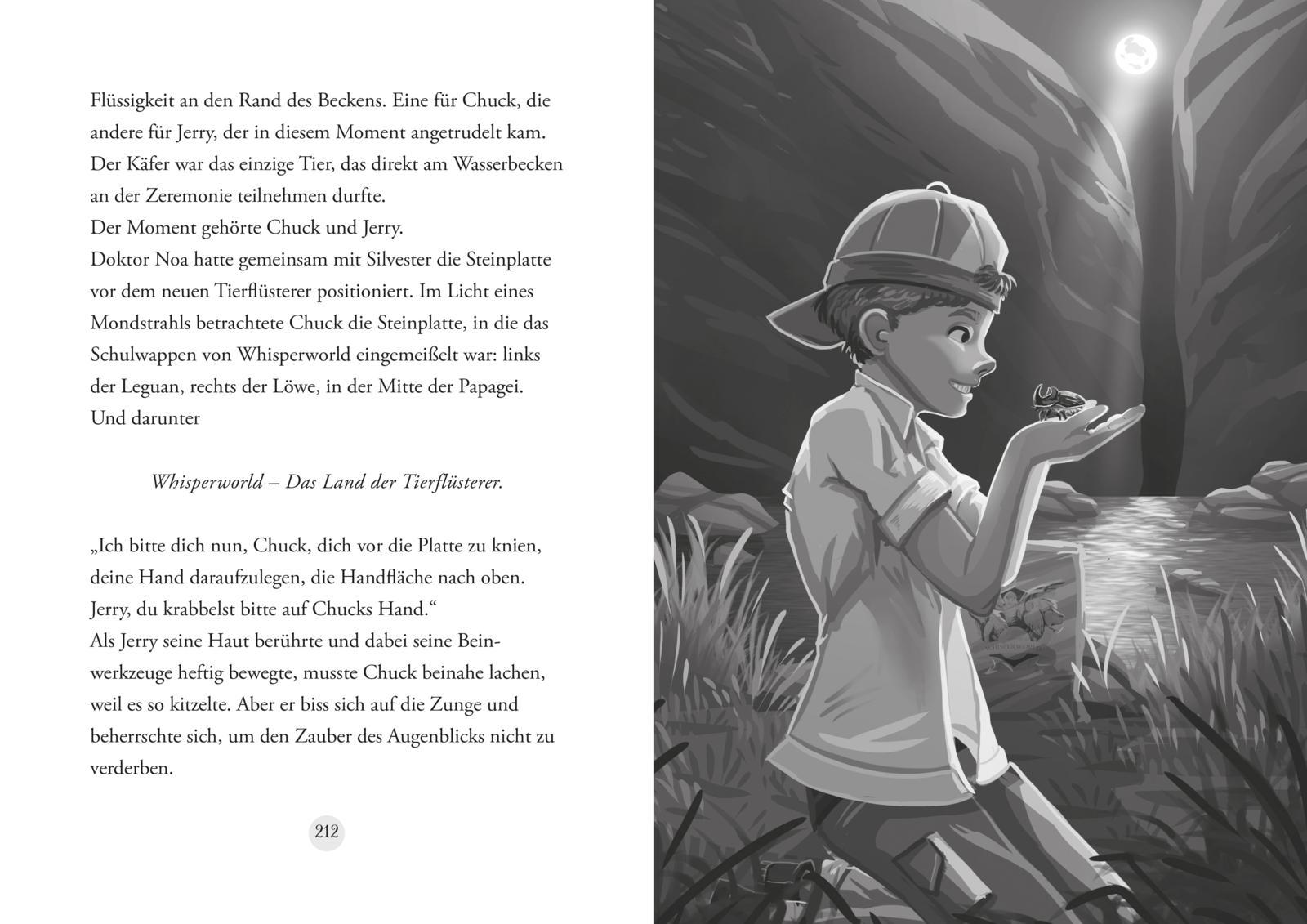 Beispielinhalt (Bild) Whisperworld 4: Gefahr im Sumpf