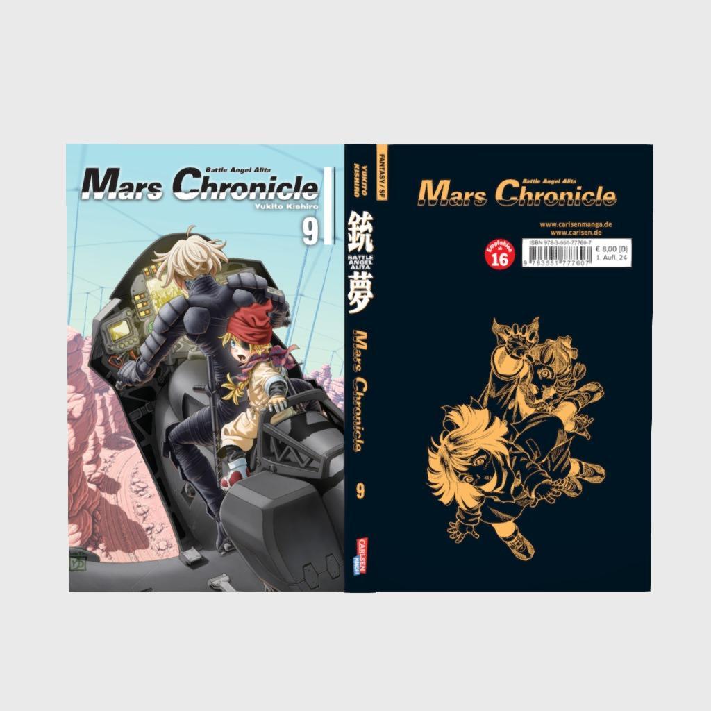 Beispielinhalt (Bild) Battle Angel Alita - Mars Chronicle 9