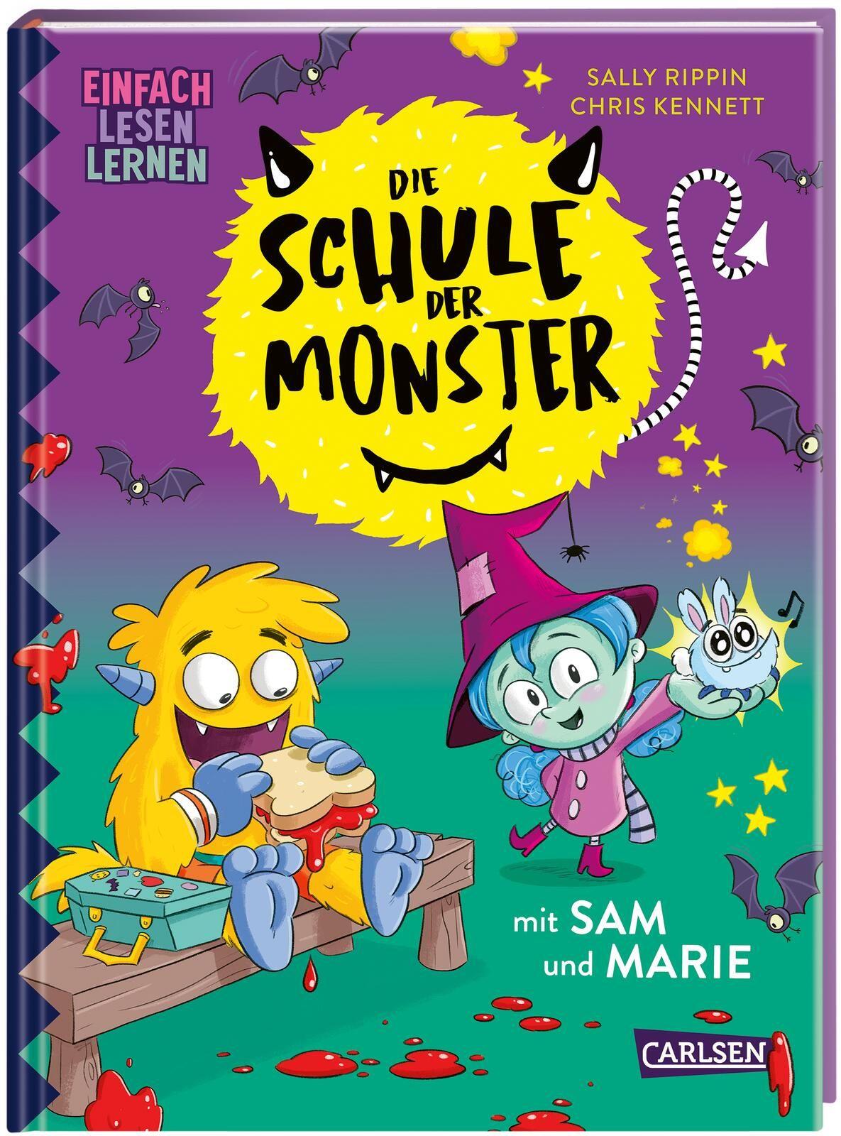 Vorderes Coverbild Die Schule der Monster mit Sam und Marie