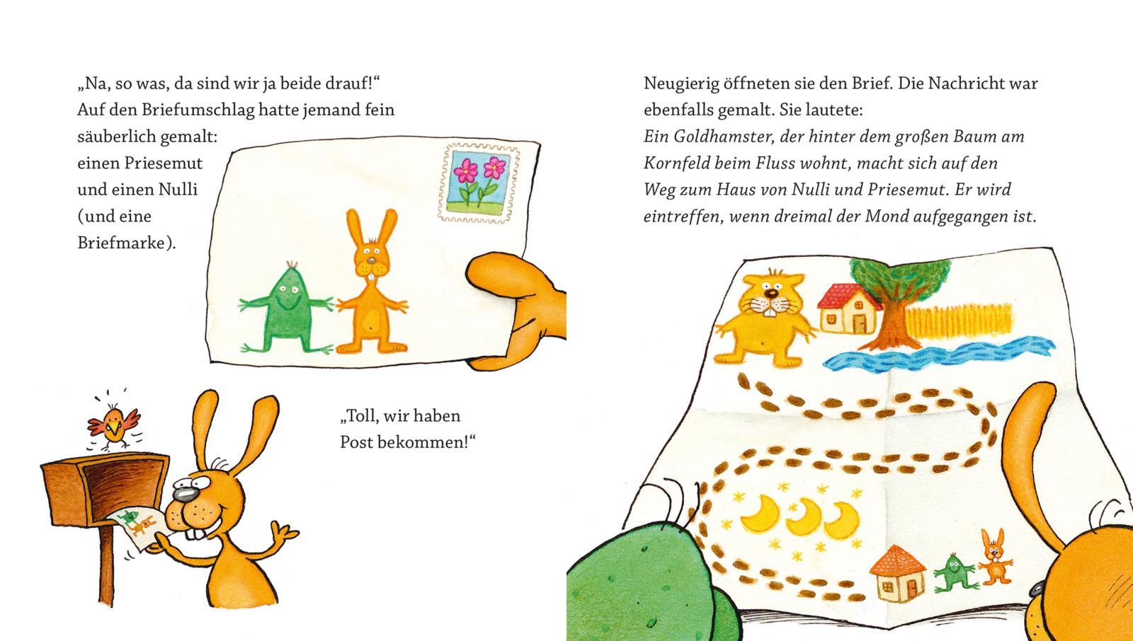 Beispielinhalt (Bild) Nulli & Priesemut: Hurraaa! Besuch ist da! - 4 Bände in 1