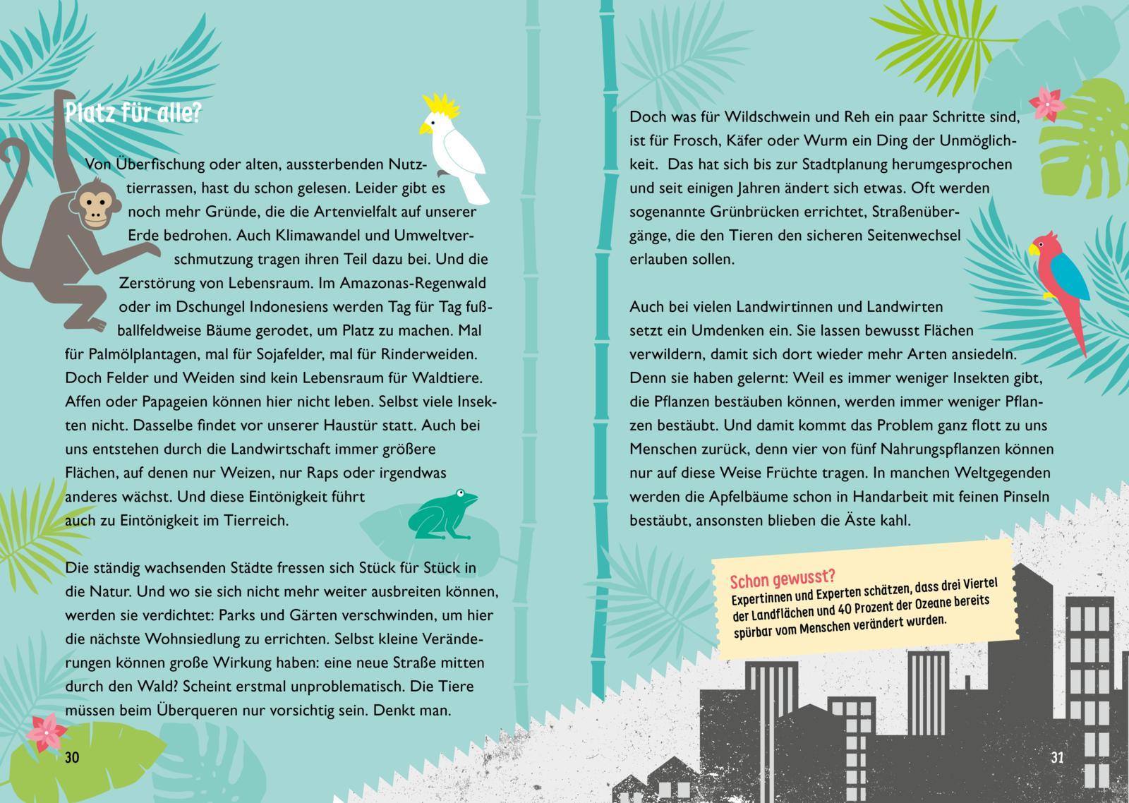 Beispielinhalt (Bild) Tiere schützen