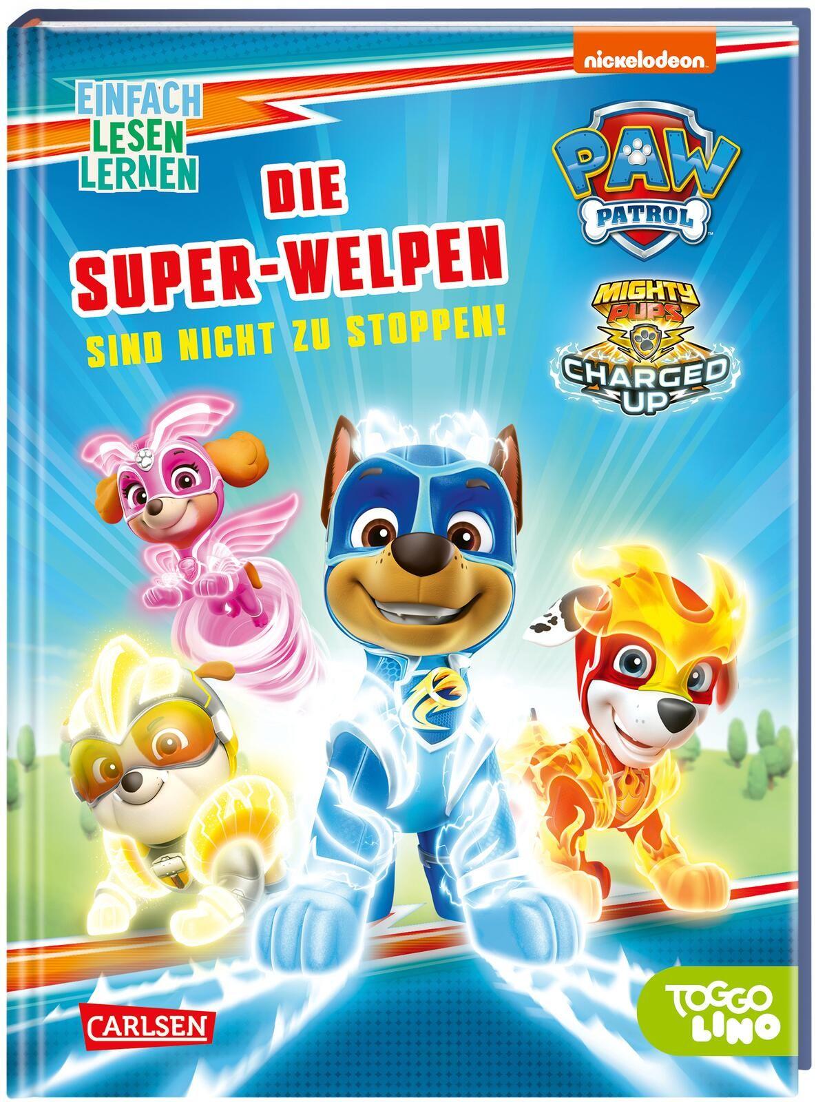 Vorderes Coverbild PAW Patrol Erstlesebuch: Die Super-Welpen sind nicht zu stoppen!