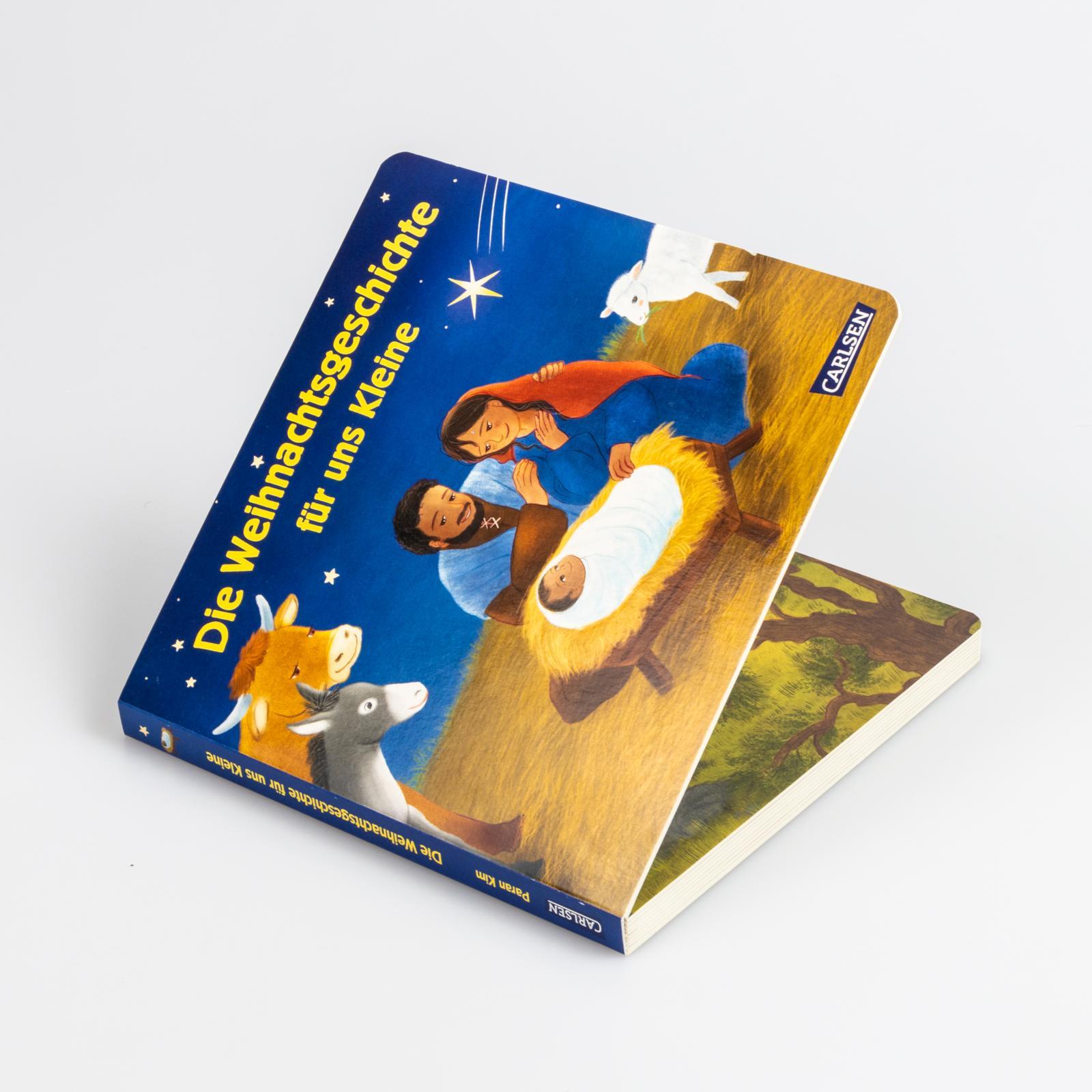 Beispielinhalt (Bild) Die Weihnachtsgeschichte für uns Kleine