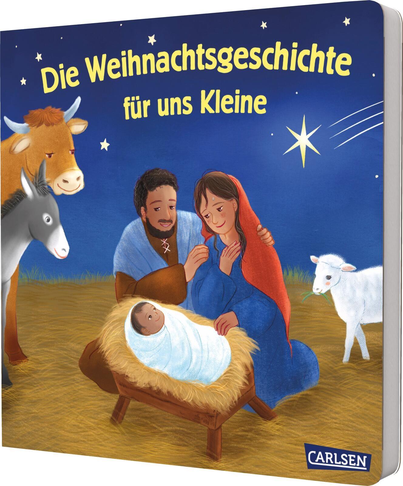 Vorderes Coverbild Die Weihnachtsgeschichte für uns Kleine