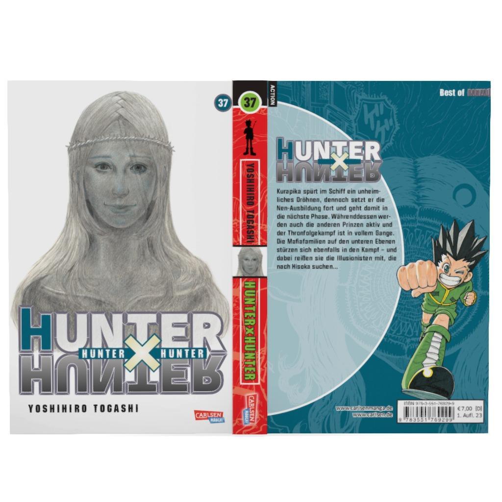 Beispielinhalt (Bild) Hunter X Hunter 37