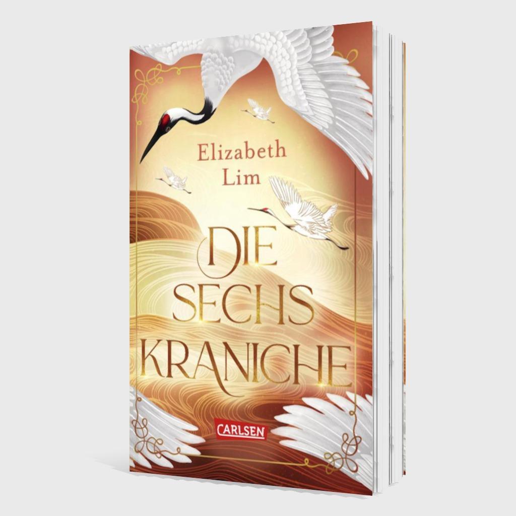 Beispielinhalt (Bild) Die sechs Kraniche (Die sechs Kraniche 1)