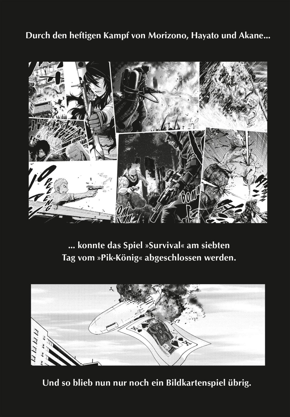 Beispielinhalt (Bild) Alice in Borderland: Doppelband-Edition 8