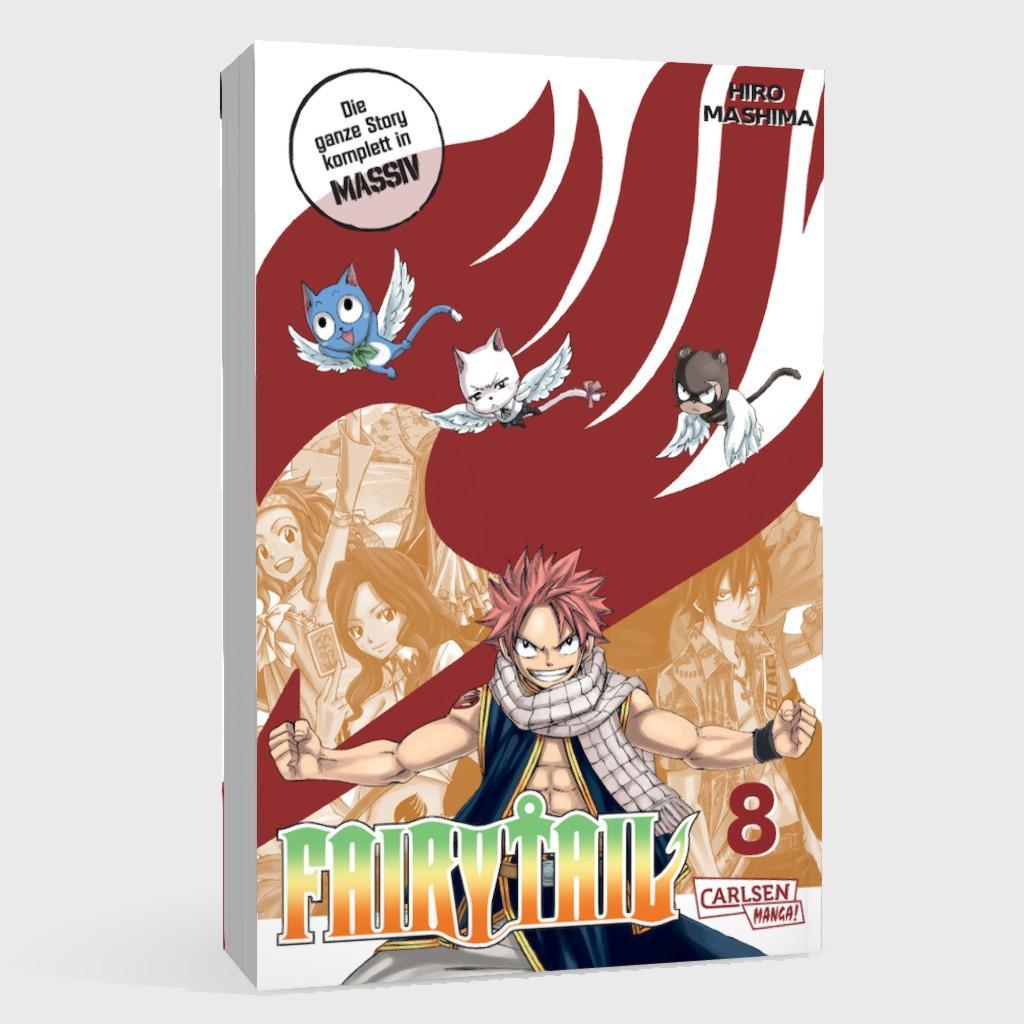 Beispielinhalt (Bild) Fairy Tail Massiv 8