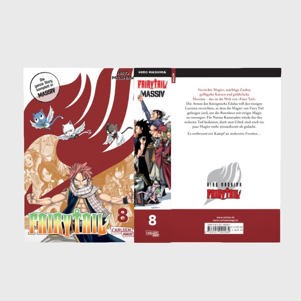 Beispielinhalt (Bild) Fairy Tail Massiv 8